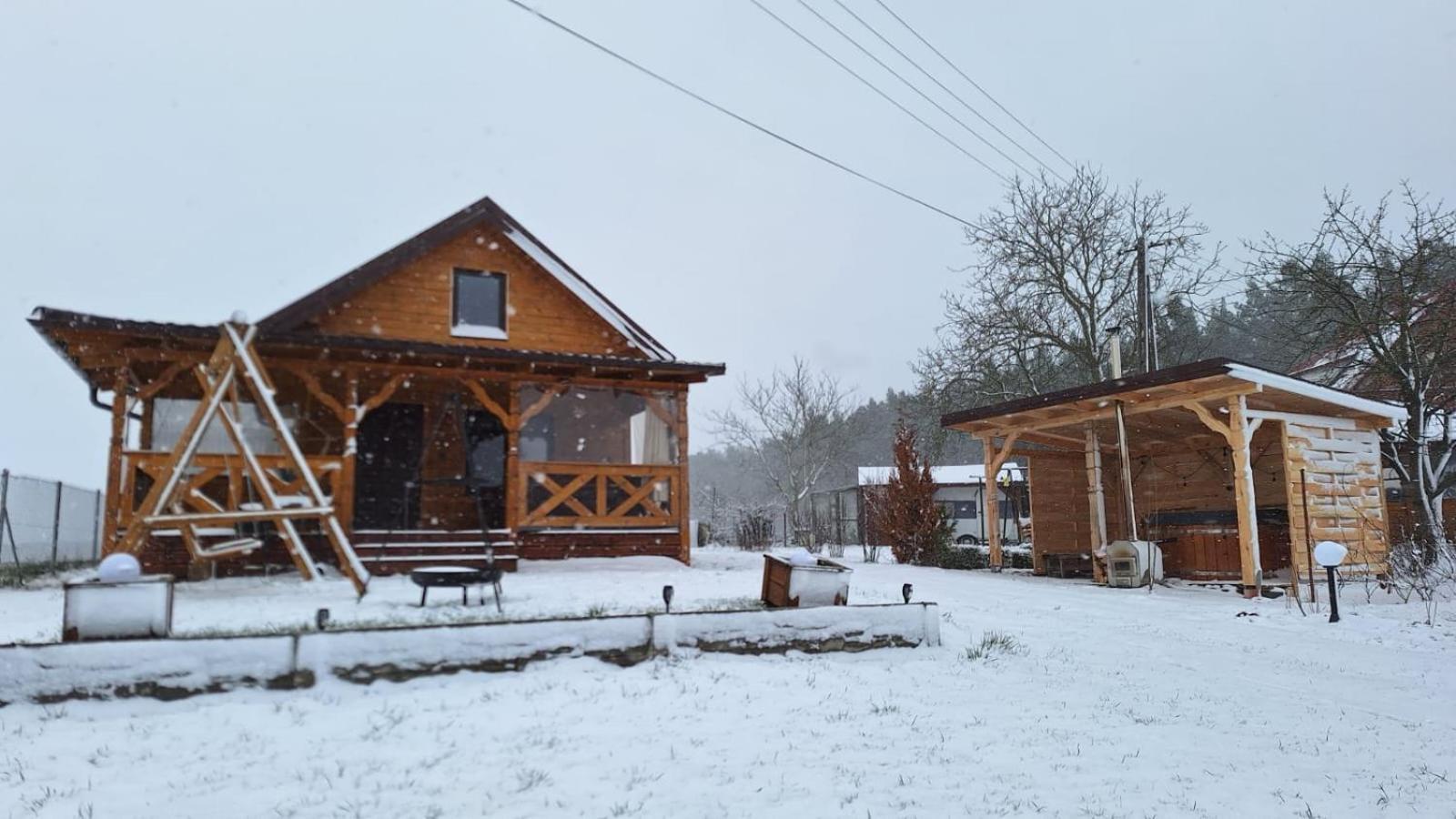 Domek Nad Stawem Bory Tucholskie Swiekatowo エクステリア 写真